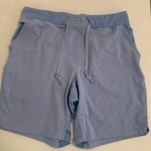 Hylete Men's Athletic Light Blue Shorts